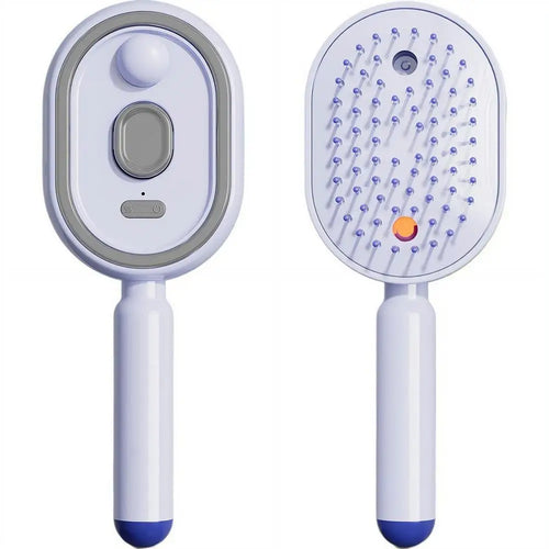 Electric Spray Hair Brush Rechargeable Water Spray Hair Brush